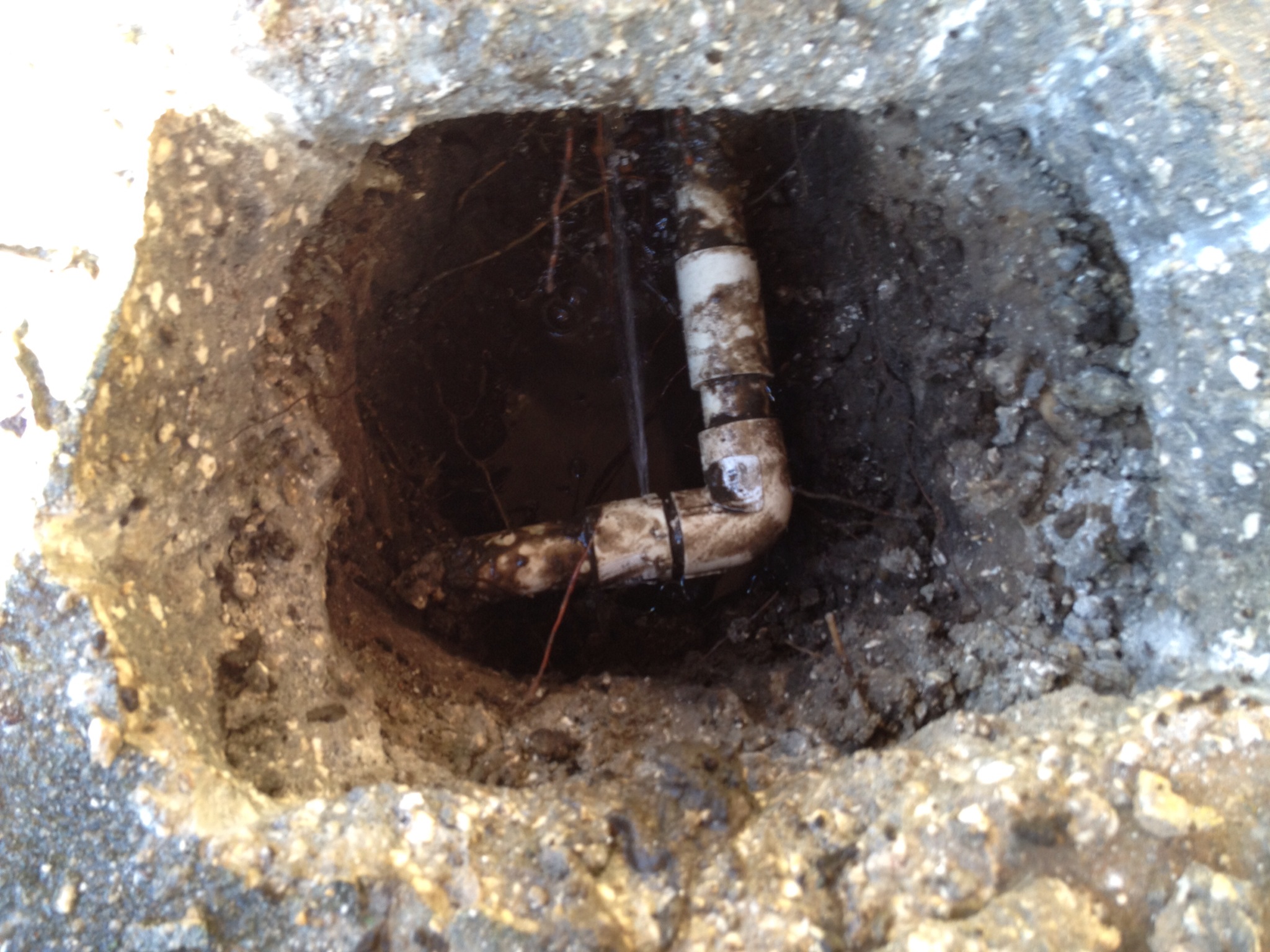 Leak detection specialist using equipment